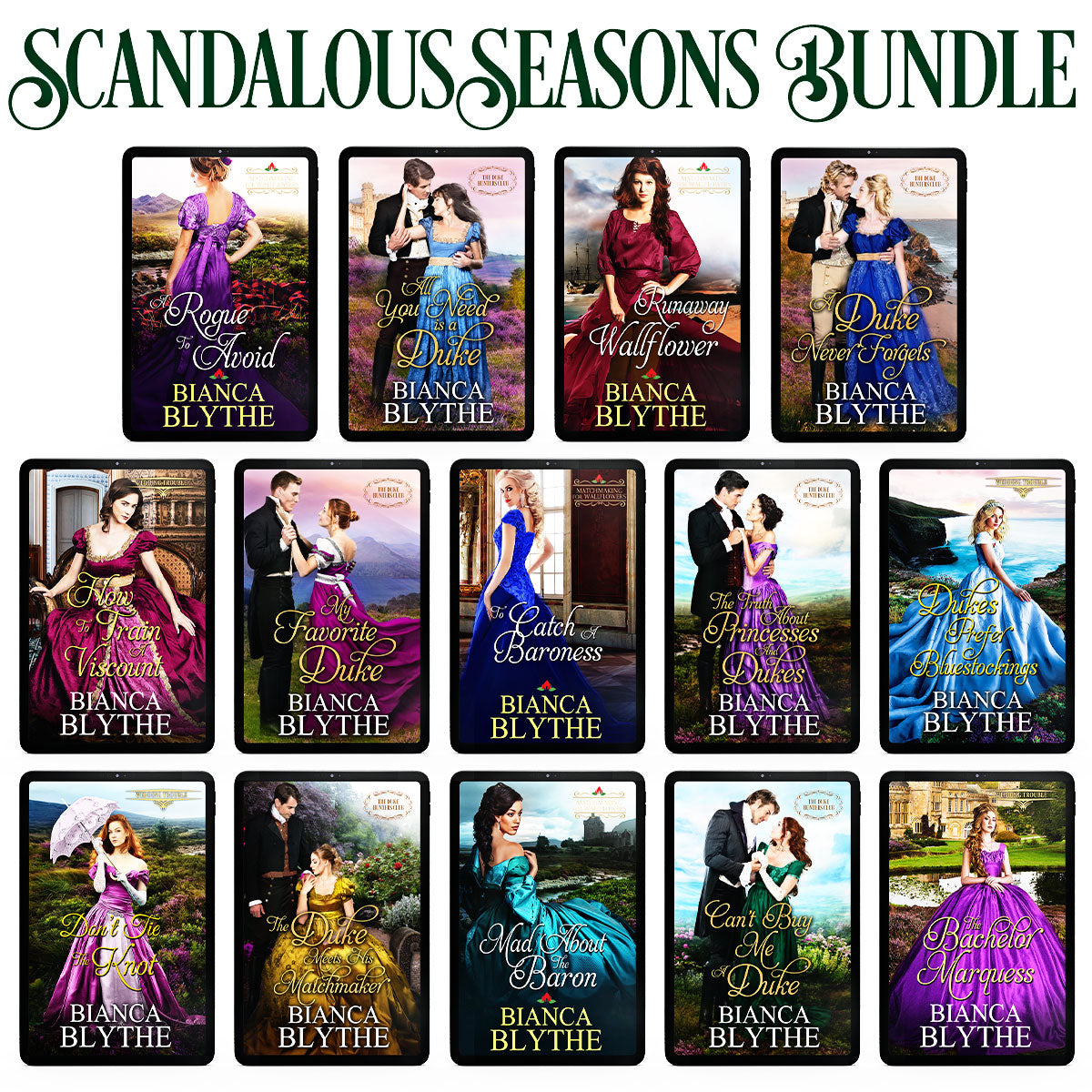 Scandalous Seasons Bundle: Regency Stories from Spring to Autumn